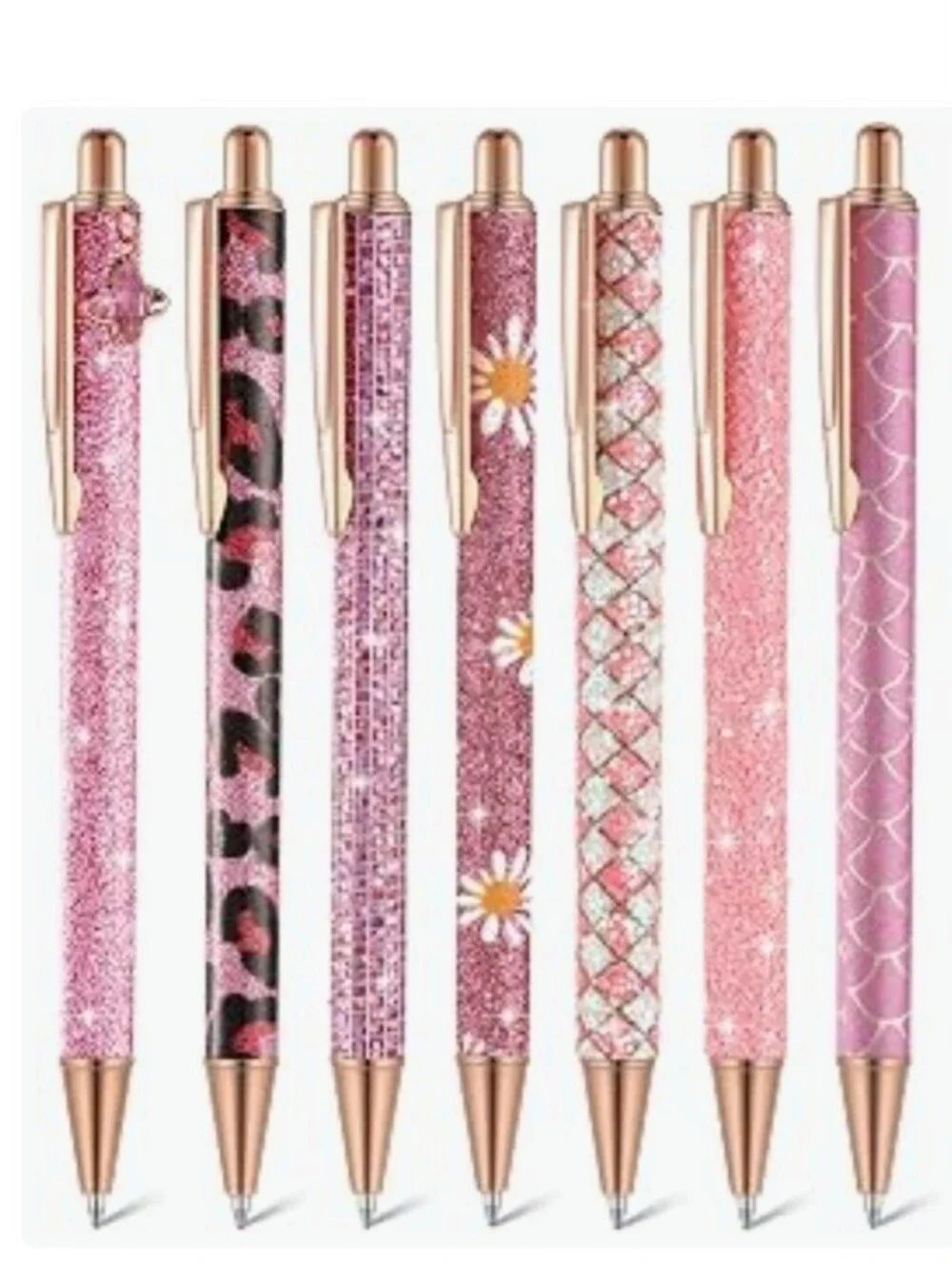 Glittery Multicolor Pens - Choice Of One